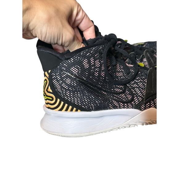 Nike Kyrie 7 “Ripple Effect” Black Pink Glow Basketball Shoes Youth 6 - Picture 4 of 7